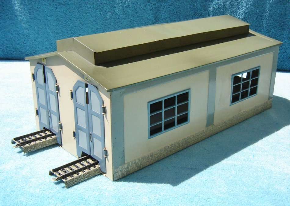 Marklin HO gauge Rare Metal 2 Stall Engine Shed No. 7029