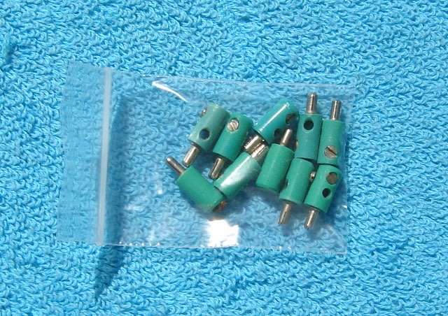Marklin HO gauge 10 Old style Male Plugs