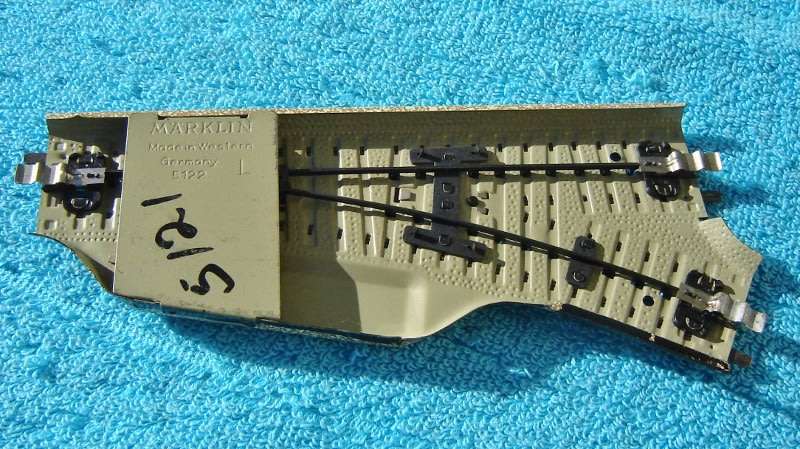 Marklin HO gauge M-Track Manual Left Hand Point No. 5122