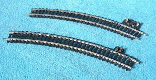 Lima HO gauge Curved Feeder tracks R=360 x 2