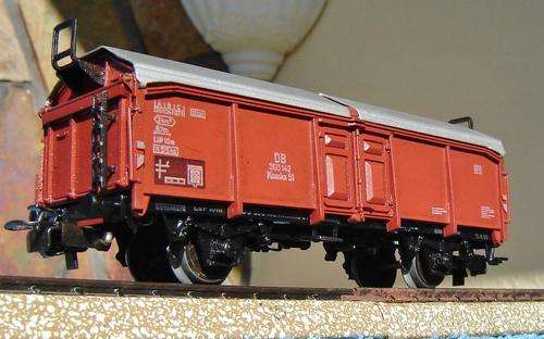 Marklin HO gauge Gondola Wagon with sliding roof