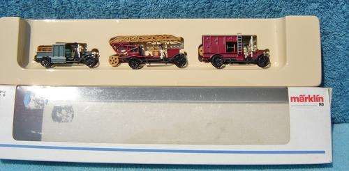 Marklin HO gauge Rare Vintage Fire Engines No. 1893