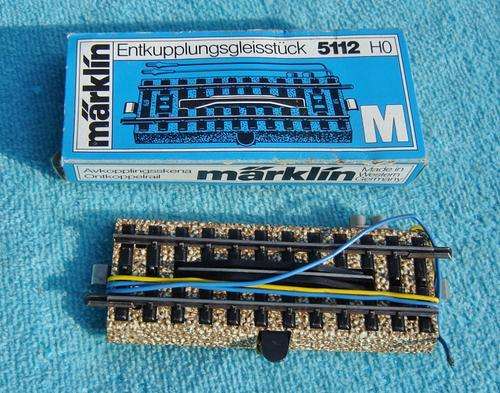 Marklin HO gauge uncoupling track No. 5112