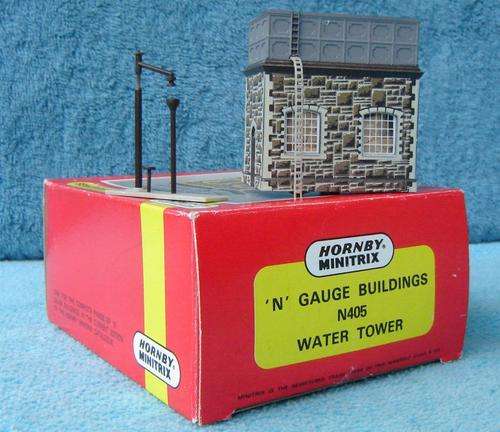 Hornby Minitrix N gauge Water Tower and Water Spout
