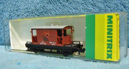 Minitrix N gauge Guards Van