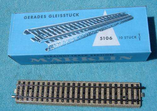 Marklin HO gauge M-Track No. 5106 - 10 Track pieces