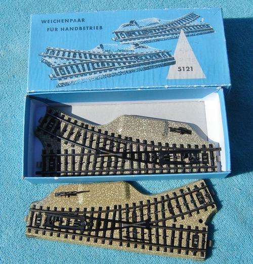 Marklin HO gauge M-track Manual Operated Points No. 5121