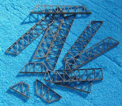 N gauge Plastic Side Sections for bridges