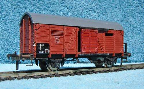 Fleischmann HO gauge Box Wagon with Brakeman's Cab