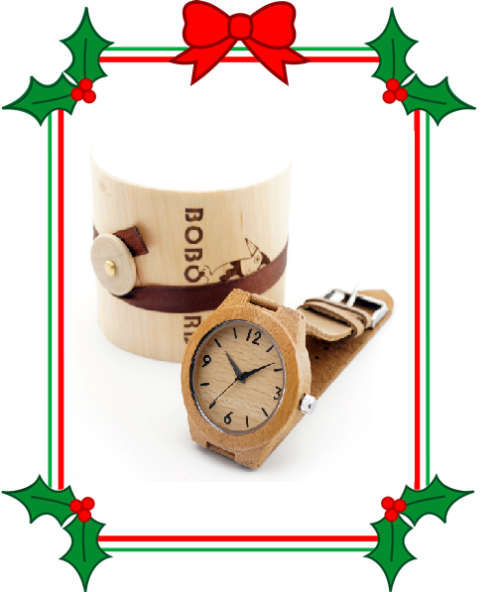 Bamboo Wooden & Leather Watch