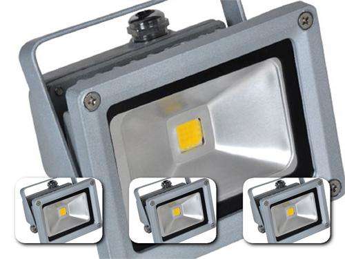 10W Waterproof Outdoor LED Spotlights 6600K Cool White 110-220V
