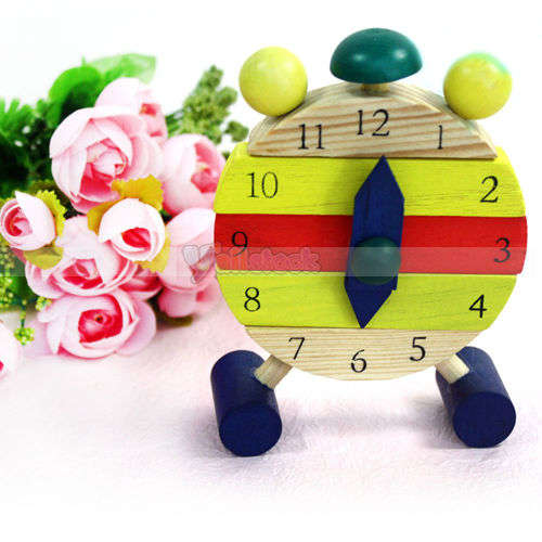 DIY Wooden Chromatic Demountable Clock