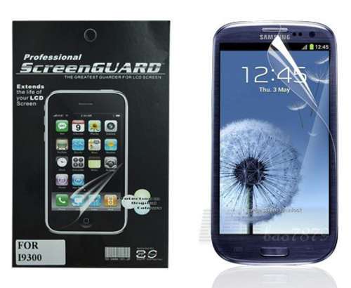 5 PCS Screen Guard for Samsung Galaxy S III GT-I9300 (IN STOCK)