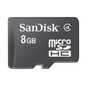 SanDisk microSDHC 8GB Flash Memory Card (IN STOCK)