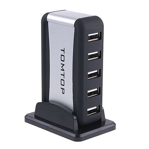 7 Port USB 2.0 Mini Real High Speed HUB With AC Adapter (IN STOCK)