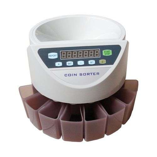 ELECTRONIC COIN SORTER/COUNTER
