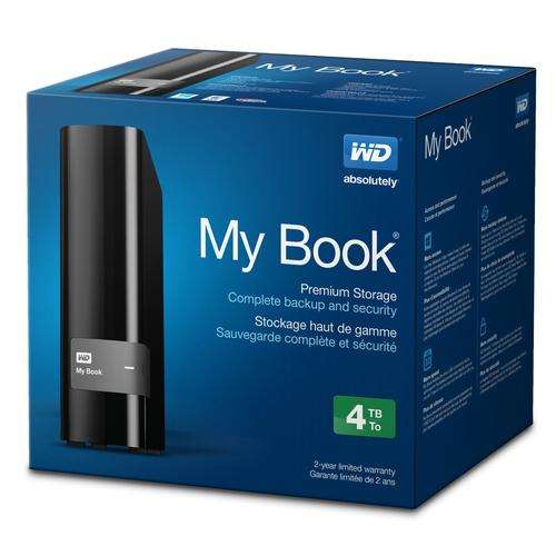 WD My Book 4TB USB 3.0 Hard Drive