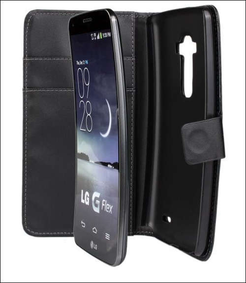 Flip Cover Wallet Stand Leather Case For LG G Flex D958