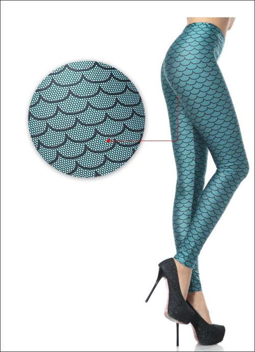 Mermaid Leggings (REDUCED TO CLEAR)