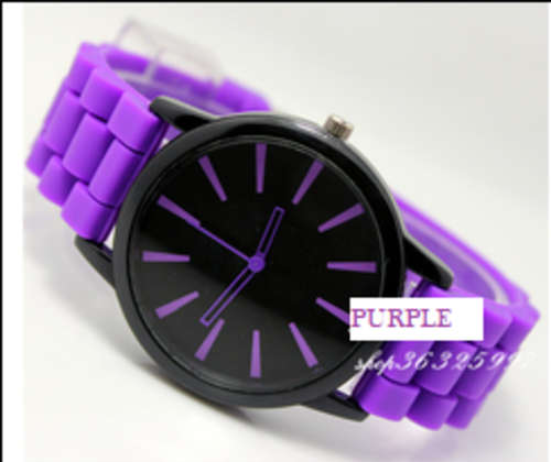 GENECA SILCONE UNISEX WATCHES (COLOURS TO CHOOSE FROM)