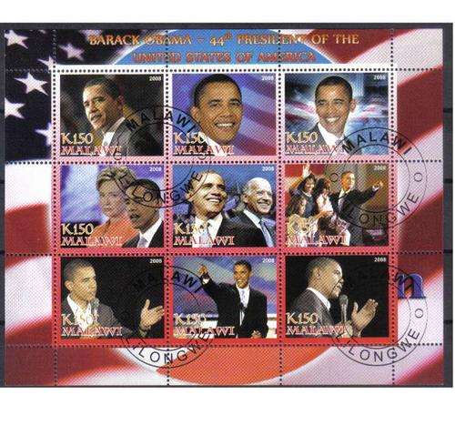 CINDERELLA SHEET, BARACK OBAMA , CTO MS, MALAWI, 2008