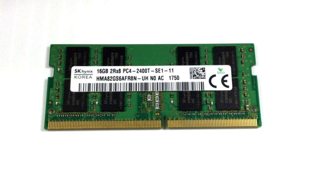 Micron MTA16ATF2G64HZ-2G3E1 16GB PC4 2400T 2Rx8 OEM SO-DIMM Laptop Memory