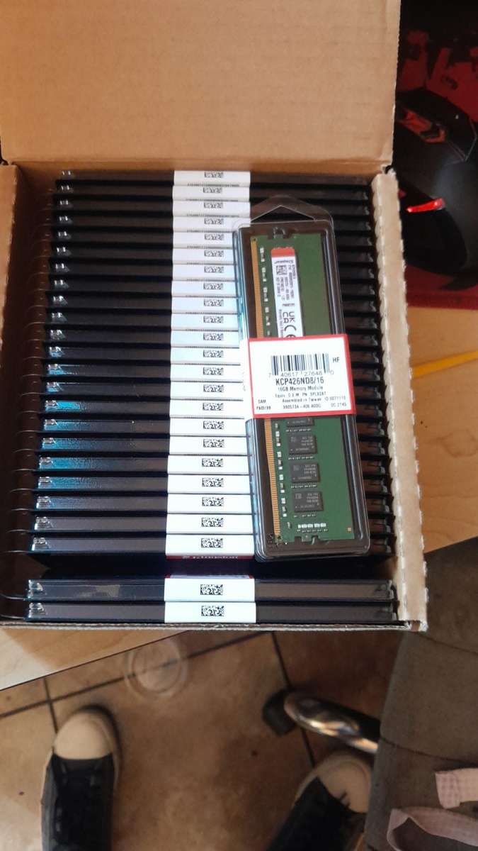 Brand New Kingston Desktop Memory 16GB DDR4 2666MHz Module  KCP426ND8/16 (Priced to clear)