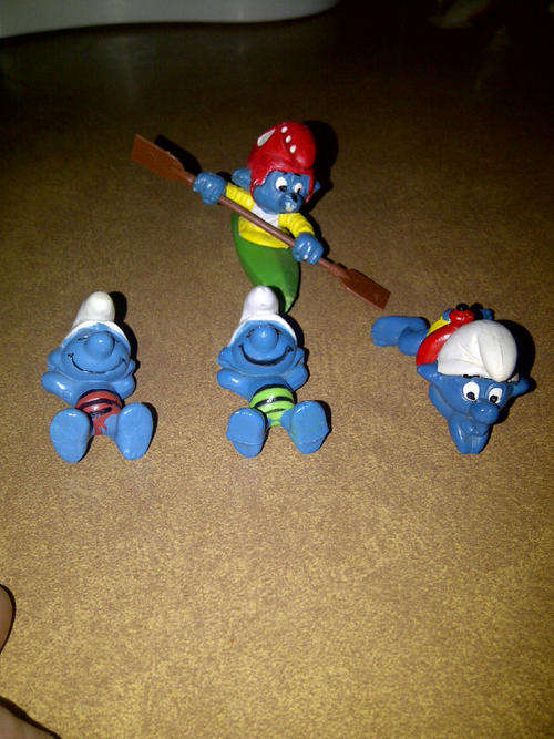 Set #05 of smurfs