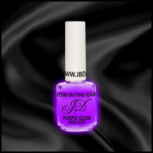 New Purple Glow in the Dark Nail Polish