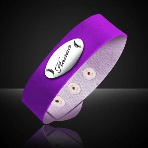 Purple Montana Strap with Free Engraving