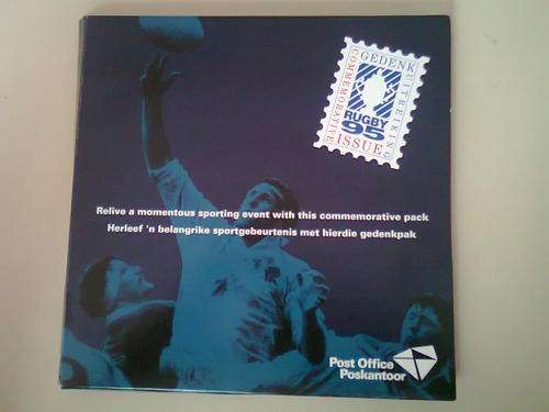 1995 RUGBY WORLD CUP COMMEMORATIVE PACKAGE