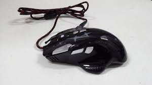 Weibo Gaming Mouse, 1600 DPI USB Wired Optical Game Light Mouse, 6 Buttons for Notebook, PC, Laptop