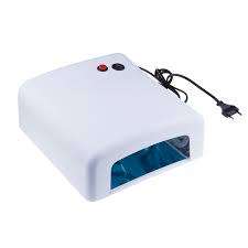 36W UV Nail Lamp Dryer, For Gel Based Polishes Manicure With Timer