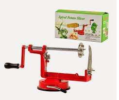 Spiral Potato Slicer for Quick Potato Slices at Parties