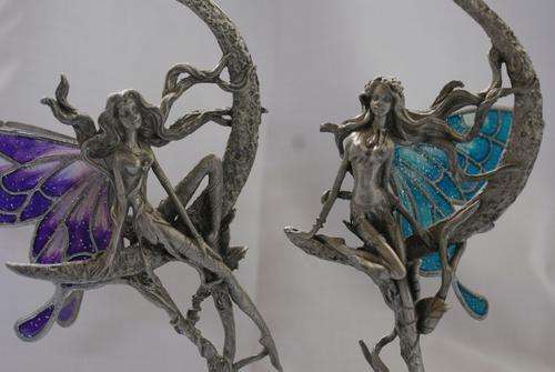 Pair of Precious Pewter Fairies ~ Unbelievable Price ~ Stock Clearance