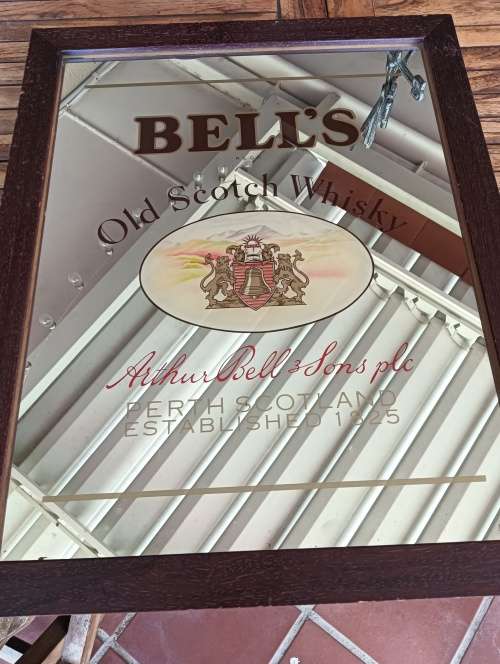 Bell`s Whisky mirror