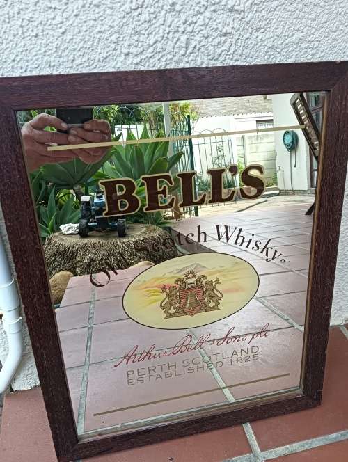 Bell`s Whisky mirror
