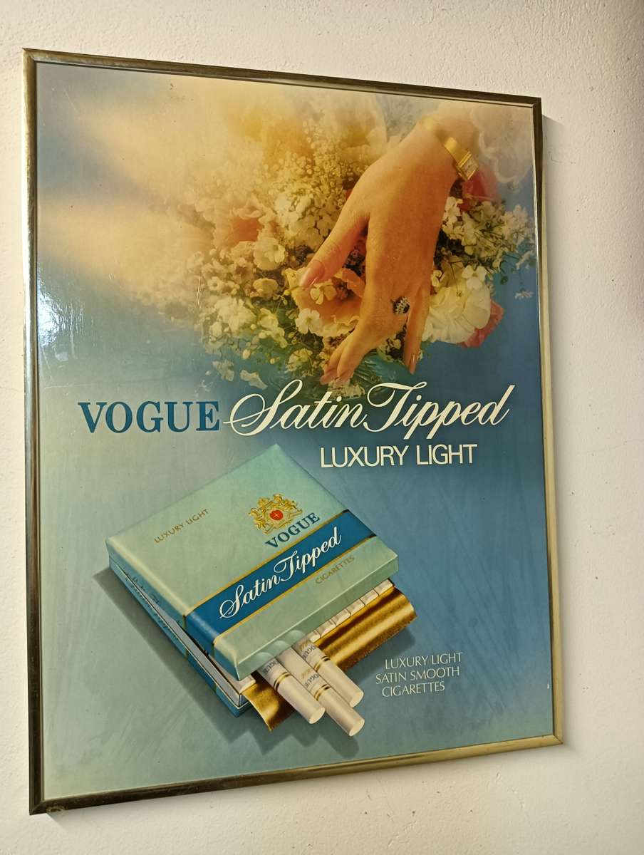 Vogue cigarette advertising