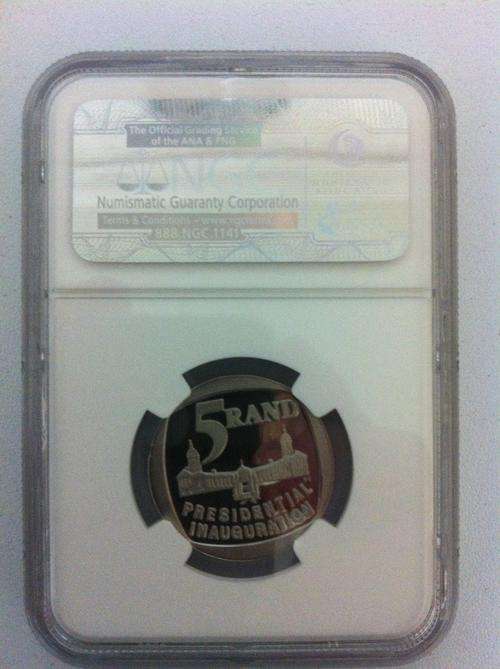 1994 Presidential Inauguration R5, PF69 Ultra Cameo.