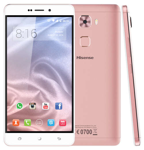 Hisense E76 5.5" 32GB - Rose gold (Pink)/White