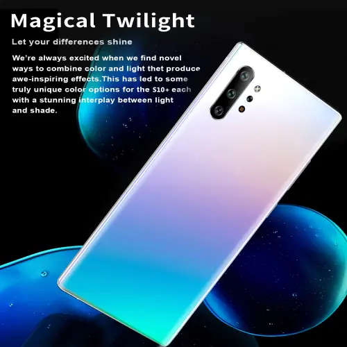 6.5 inch Note 10+ Android 9.0 6GB RAM 128GB ROM Dual Sim (Black) IN STOCK