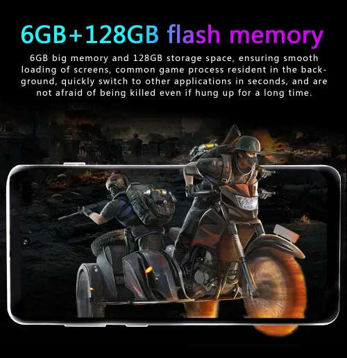 6.5 inch Note 10+ Android 9.0 6GB RAM 128GB ROM Dual Sim (Black) IN STOCK