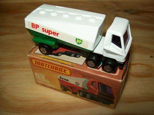 1978 Matchbox Superfast Freeway Gas Tanker 63 BP Super - Boxed