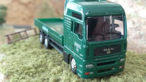Grell HO Scale 1/87 MAN Truck Brinkhoff's No 1 (Model 1)