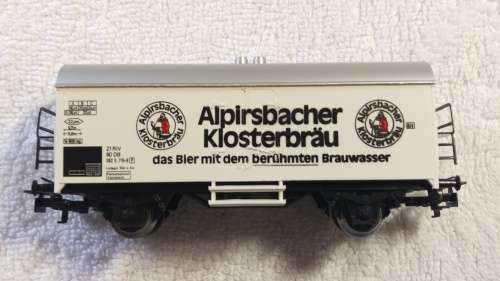 Marklin 4417 Refrigerated Beer Car Alpirsbacher (Boxed)