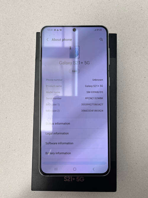 Samsung S21 Plus 256GB *Practically New | Unboxed Display unit*