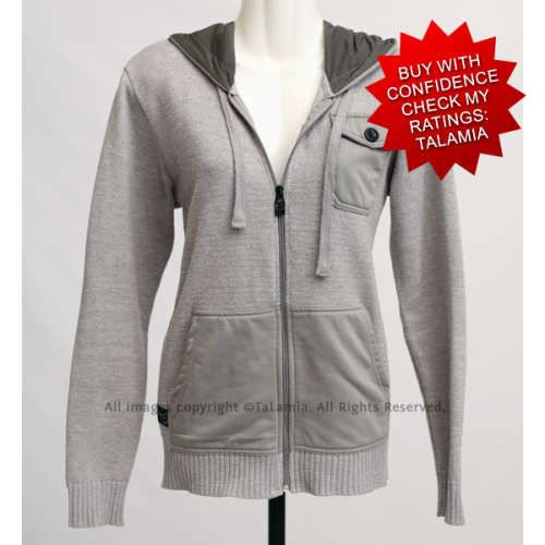 Grey hoodie sweater jersey