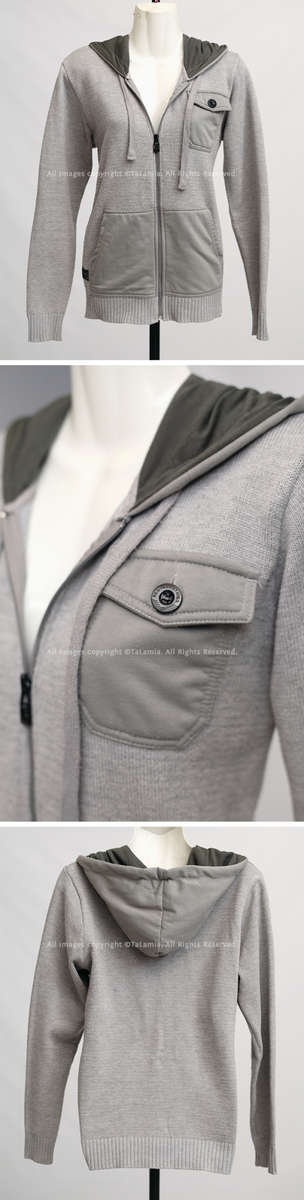 Grey hoodie sweater jersey