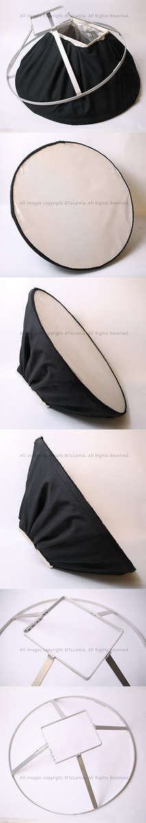 Custom made lightweight Softbox and frame for Garage Worklight