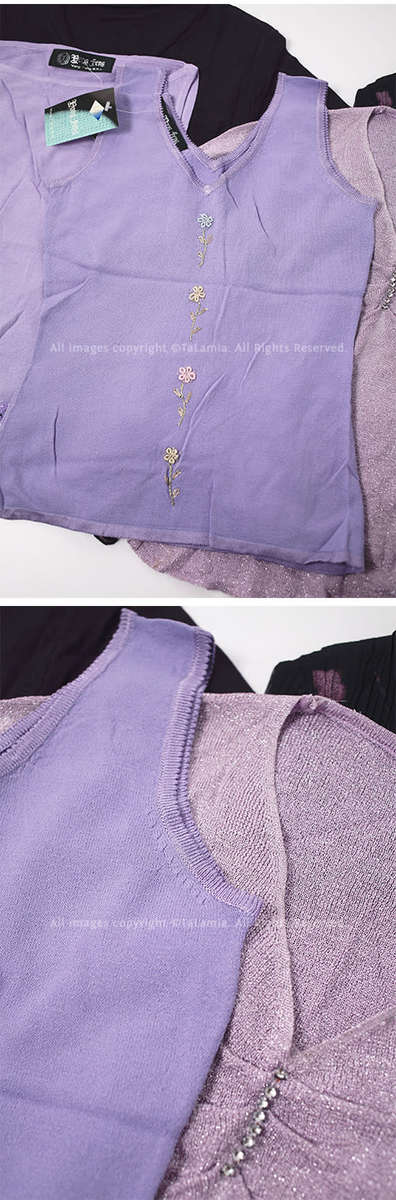 Purple Haze - Ladies sweaters and tops set (4PCS)